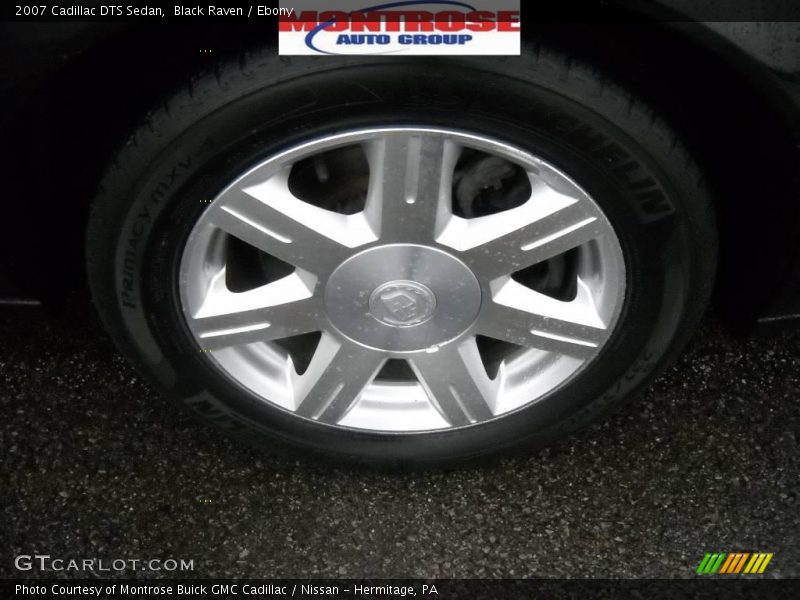 Black Raven / Ebony 2007 Cadillac DTS Sedan