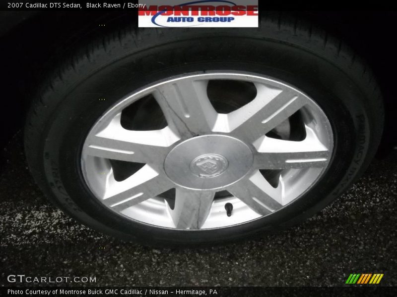 Black Raven / Ebony 2007 Cadillac DTS Sedan