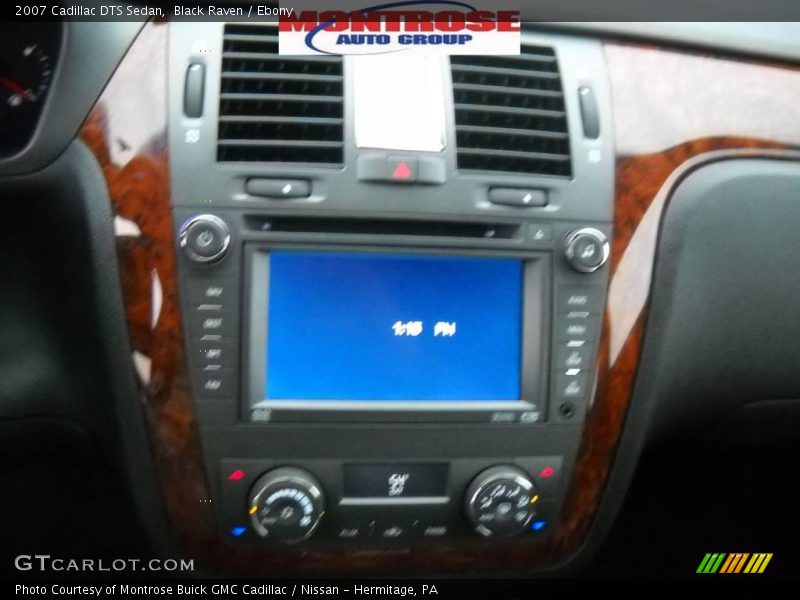 Black Raven / Ebony 2007 Cadillac DTS Sedan