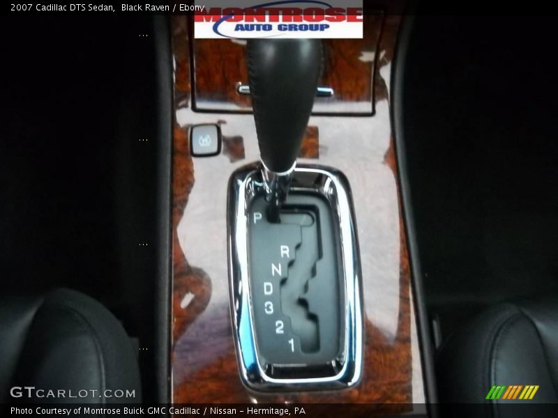 Black Raven / Ebony 2007 Cadillac DTS Sedan