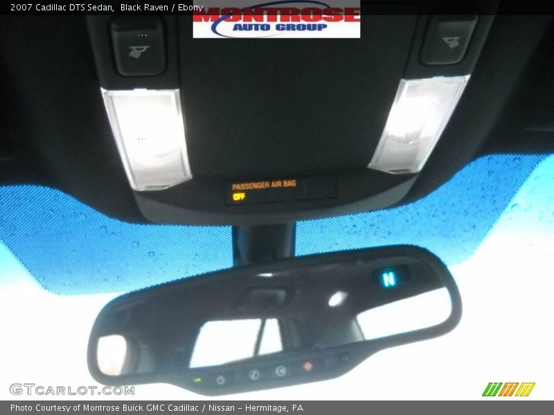 Black Raven / Ebony 2007 Cadillac DTS Sedan