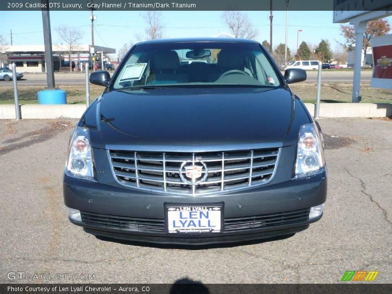 Gray Flannel / Titanium/Dark Titanium 2009 Cadillac DTS Luxury