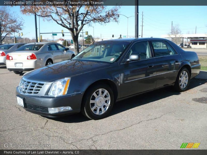 Gray Flannel / Titanium/Dark Titanium 2009 Cadillac DTS Luxury