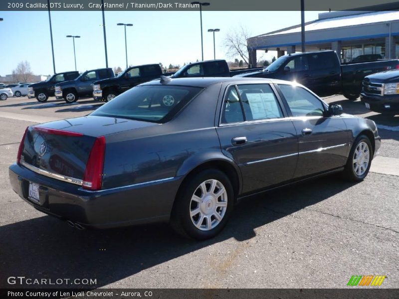 Gray Flannel / Titanium/Dark Titanium 2009 Cadillac DTS Luxury