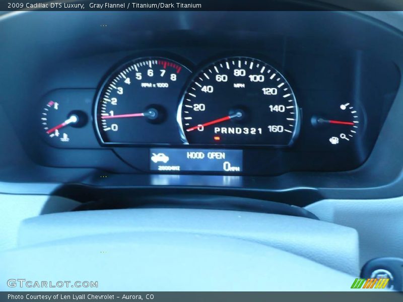 Gray Flannel / Titanium/Dark Titanium 2009 Cadillac DTS Luxury