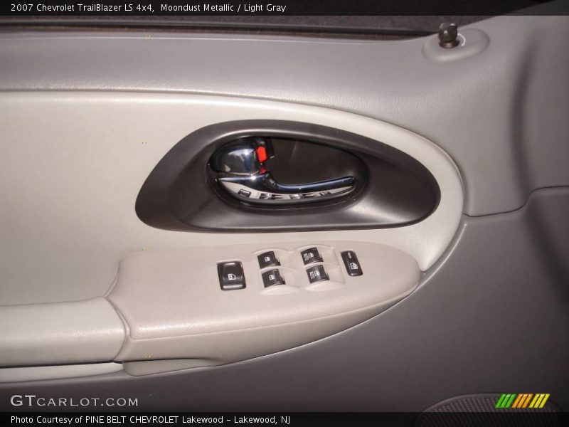 Moondust Metallic / Light Gray 2007 Chevrolet TrailBlazer LS 4x4