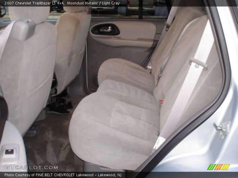 Moondust Metallic / Light Gray 2007 Chevrolet TrailBlazer LS 4x4
