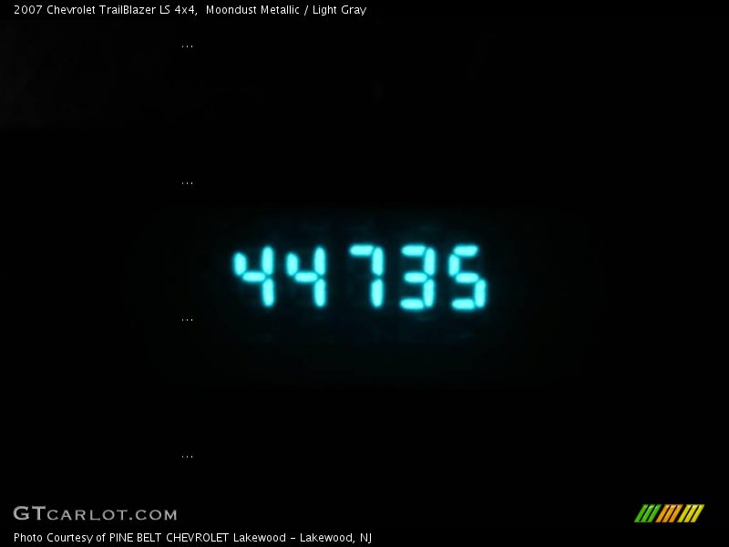 Moondust Metallic / Light Gray 2007 Chevrolet TrailBlazer LS 4x4
