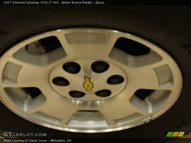 Amber Bronze Metallic / Ebony 2007 Chevrolet Suburban 1500 LT 4x4