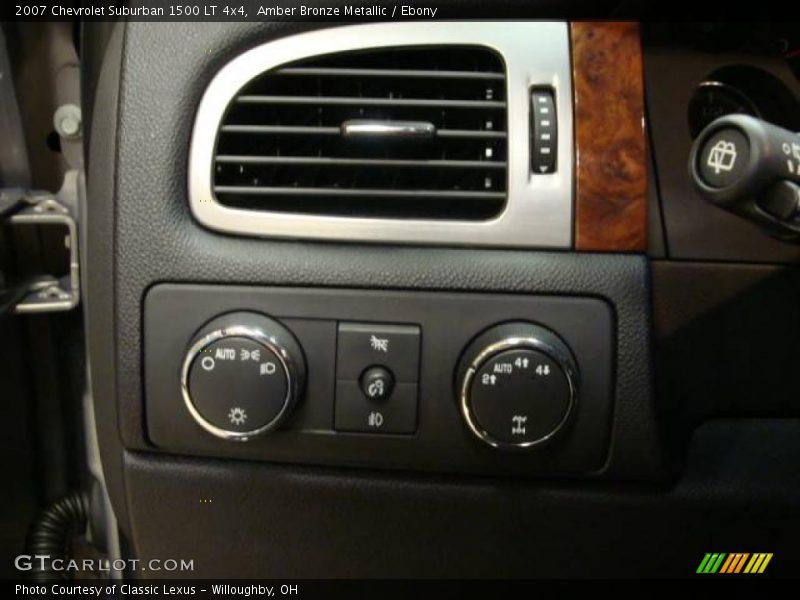 Amber Bronze Metallic / Ebony 2007 Chevrolet Suburban 1500 LT 4x4