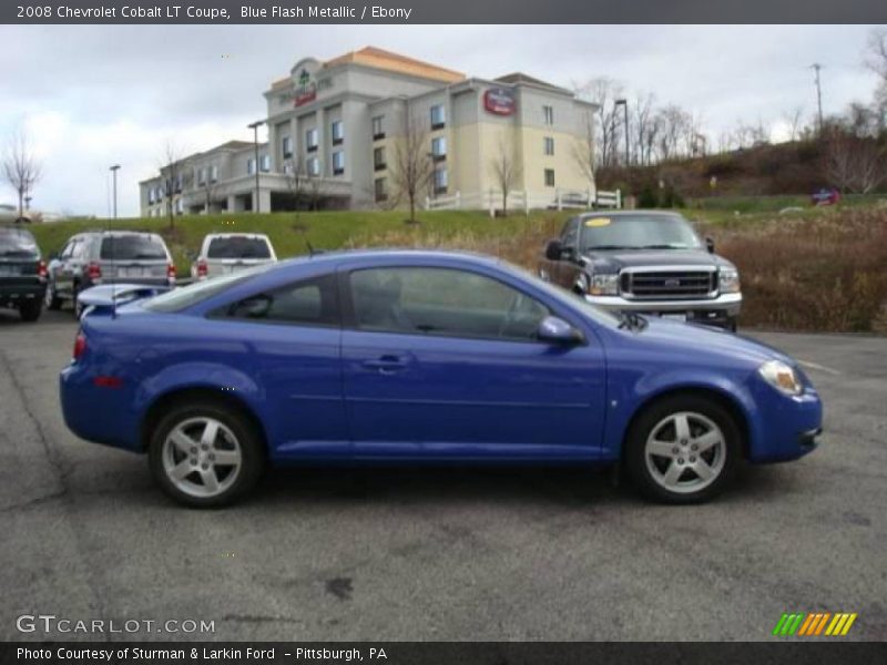 Blue Flash Metallic / Ebony 2008 Chevrolet Cobalt LT Coupe