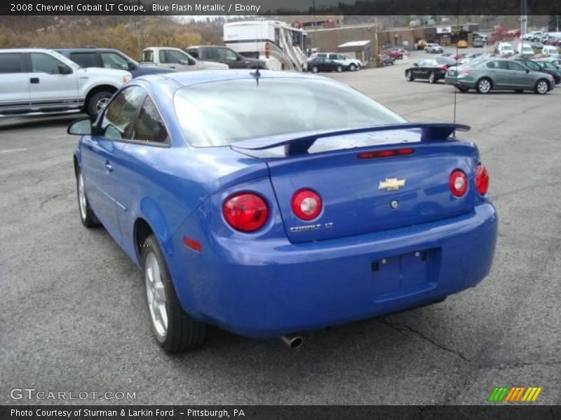 Blue Flash Metallic / Ebony 2008 Chevrolet Cobalt LT Coupe