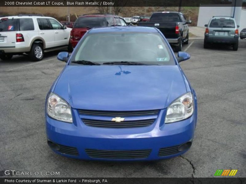 Blue Flash Metallic / Ebony 2008 Chevrolet Cobalt LT Coupe