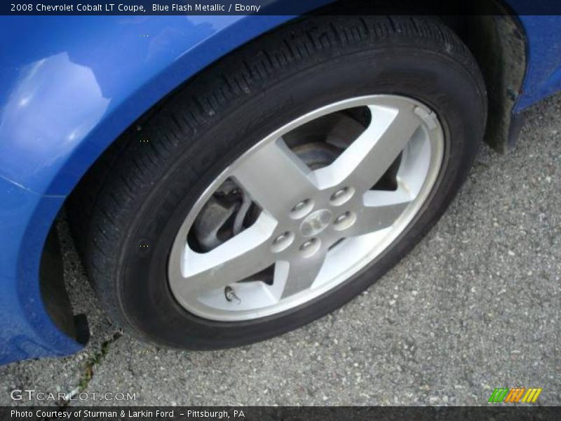 Blue Flash Metallic / Ebony 2008 Chevrolet Cobalt LT Coupe