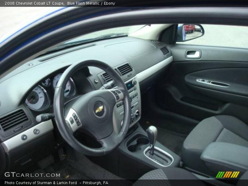 Blue Flash Metallic / Ebony 2008 Chevrolet Cobalt LT Coupe