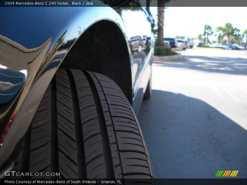 Black / Java 2004 Mercedes-Benz C 240 Sedan