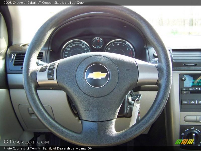 Slate Metallic / Gray 2008 Chevrolet Cobalt LT Coupe