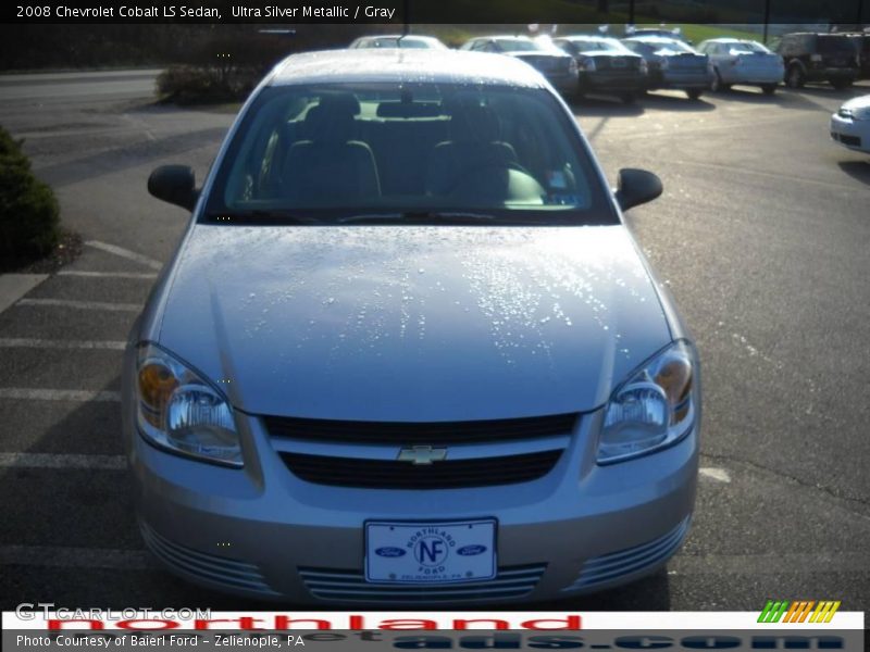 Ultra Silver Metallic / Gray 2008 Chevrolet Cobalt LS Sedan
