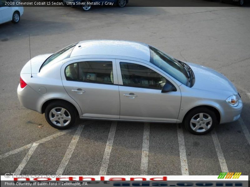Ultra Silver Metallic / Gray 2008 Chevrolet Cobalt LS Sedan