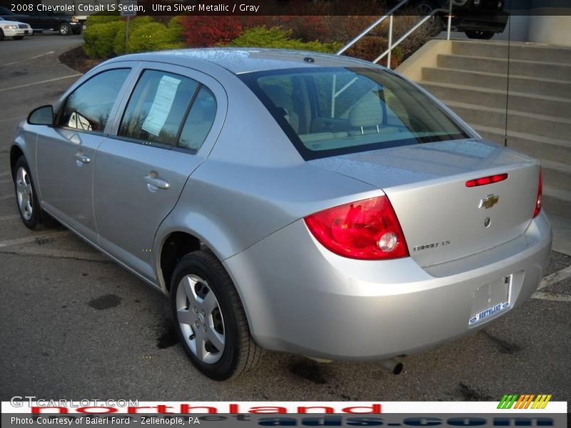 Ultra Silver Metallic / Gray 2008 Chevrolet Cobalt LS Sedan