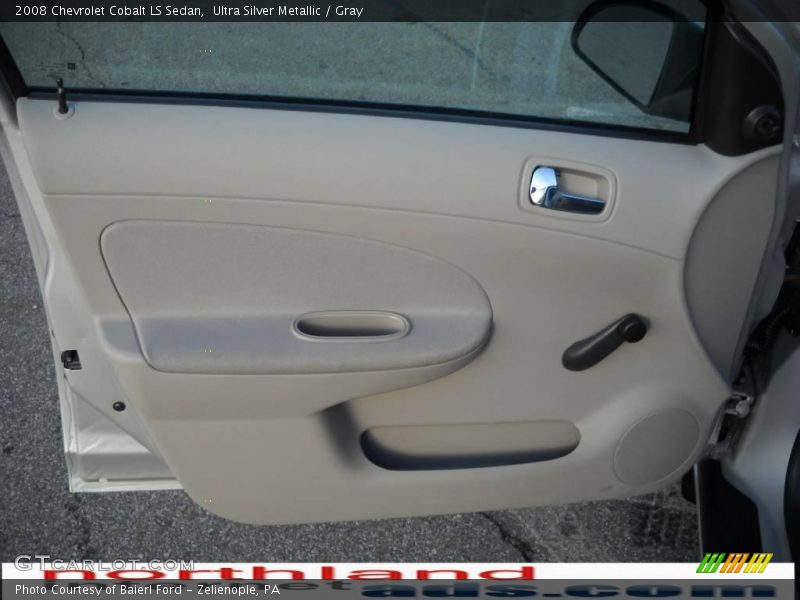 Ultra Silver Metallic / Gray 2008 Chevrolet Cobalt LS Sedan
