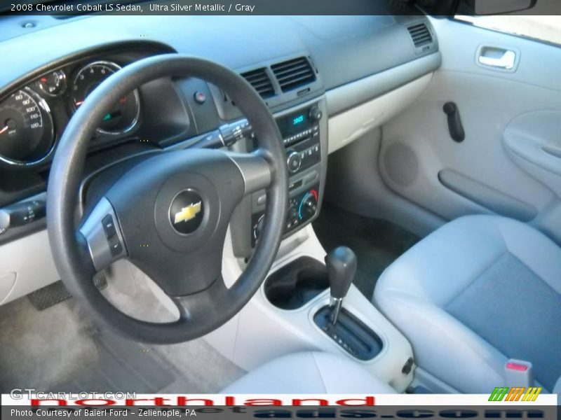 Ultra Silver Metallic / Gray 2008 Chevrolet Cobalt LS Sedan