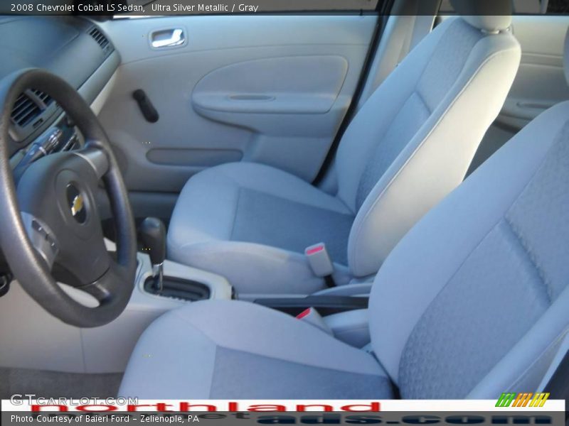 Ultra Silver Metallic / Gray 2008 Chevrolet Cobalt LS Sedan
