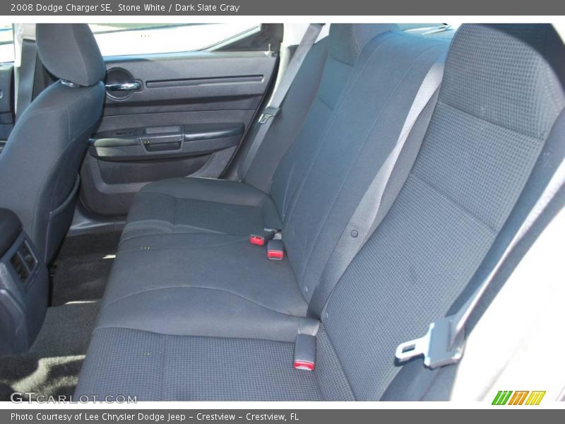 Stone White / Dark Slate Gray 2008 Dodge Charger SE