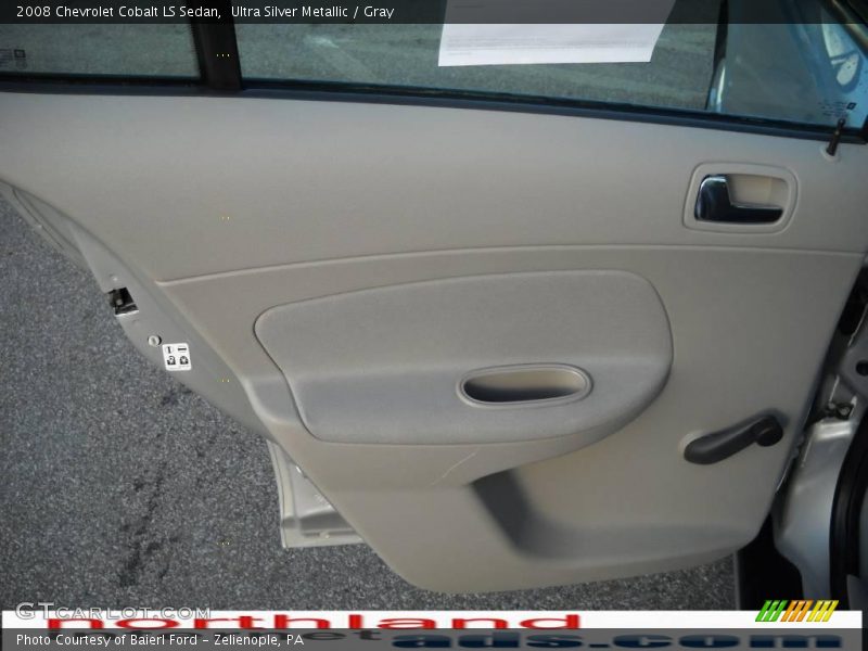 Ultra Silver Metallic / Gray 2008 Chevrolet Cobalt LS Sedan