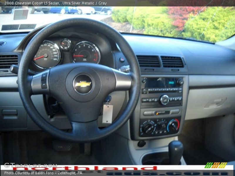 Ultra Silver Metallic / Gray 2008 Chevrolet Cobalt LS Sedan