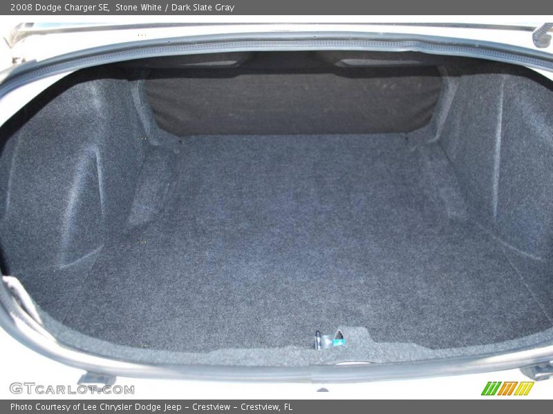 Stone White / Dark Slate Gray 2008 Dodge Charger SE