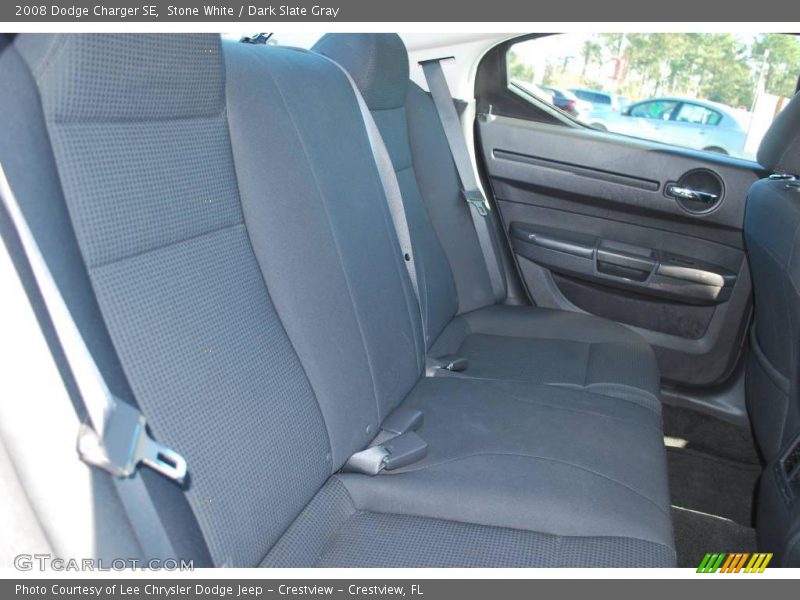 Stone White / Dark Slate Gray 2008 Dodge Charger SE