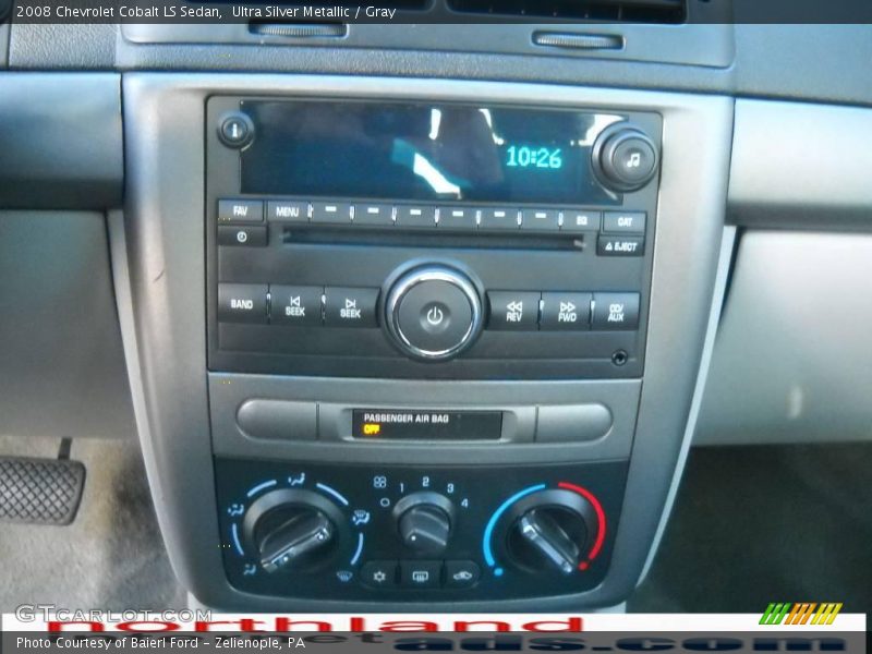 Ultra Silver Metallic / Gray 2008 Chevrolet Cobalt LS Sedan