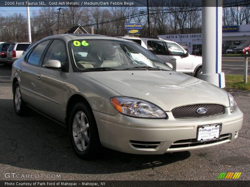 Gold Ash Metallic / Medium/Dark Pebble Beige 2006 Ford Taurus SEL