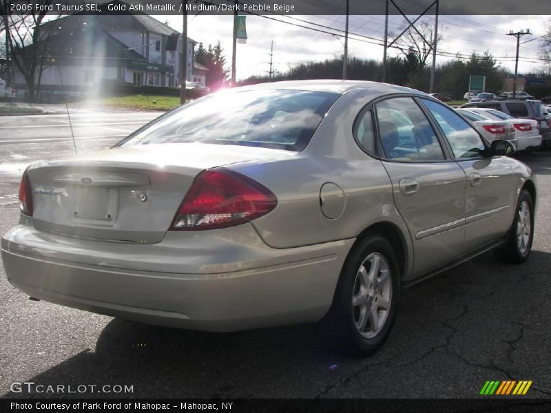 Gold Ash Metallic / Medium/Dark Pebble Beige 2006 Ford Taurus SEL