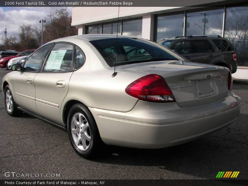 Gold Ash Metallic / Medium/Dark Pebble Beige 2006 Ford Taurus SEL