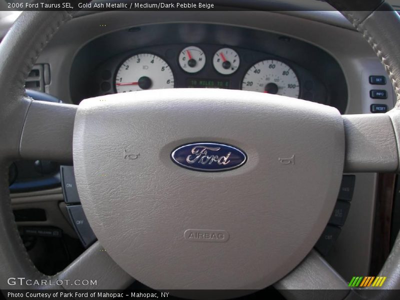 Gold Ash Metallic / Medium/Dark Pebble Beige 2006 Ford Taurus SEL