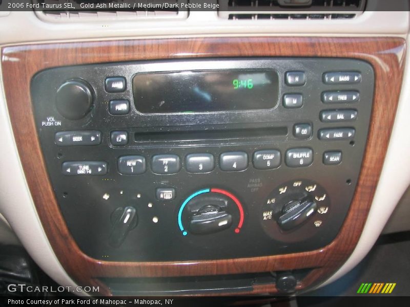 Gold Ash Metallic / Medium/Dark Pebble Beige 2006 Ford Taurus SEL