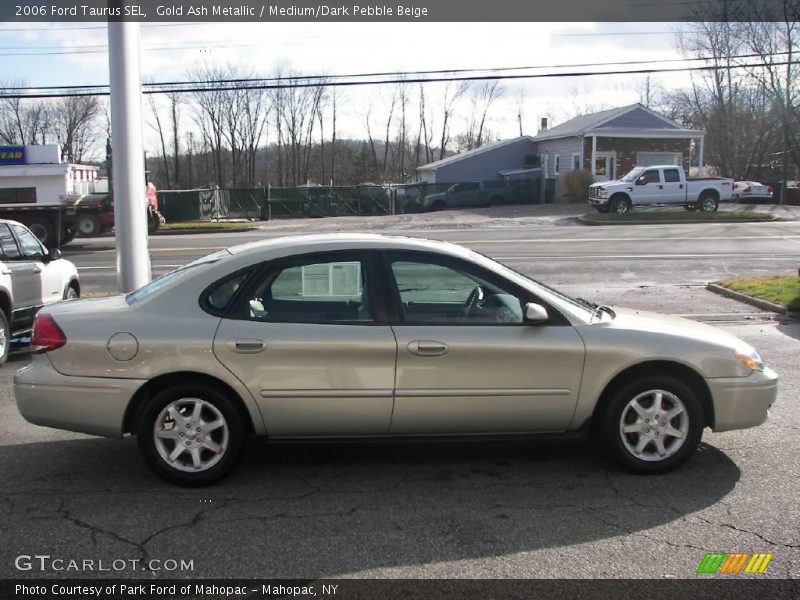 Gold Ash Metallic / Medium/Dark Pebble Beige 2006 Ford Taurus SEL