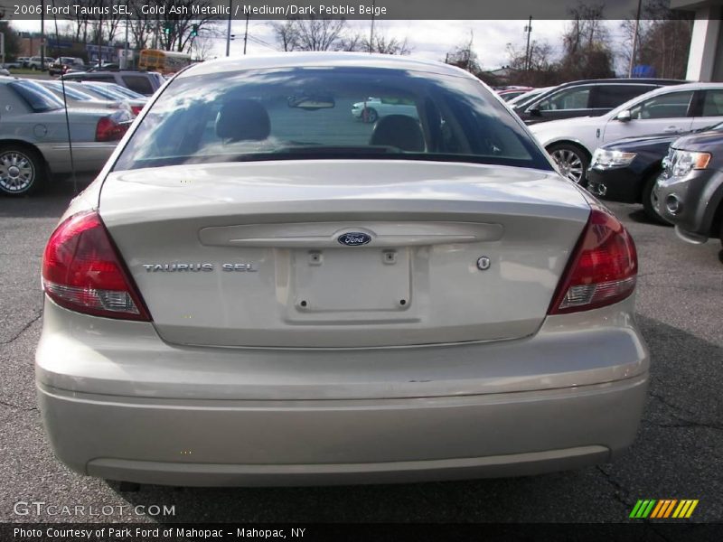 Gold Ash Metallic / Medium/Dark Pebble Beige 2006 Ford Taurus SEL