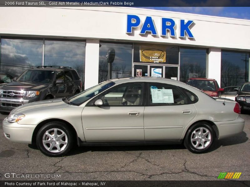 Gold Ash Metallic / Medium/Dark Pebble Beige 2006 Ford Taurus SEL