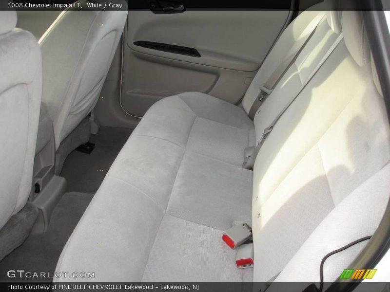 White / Gray 2008 Chevrolet Impala LT