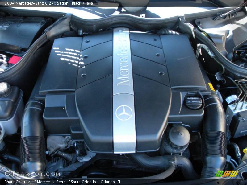 Black / Java 2004 Mercedes-Benz C 240 Sedan