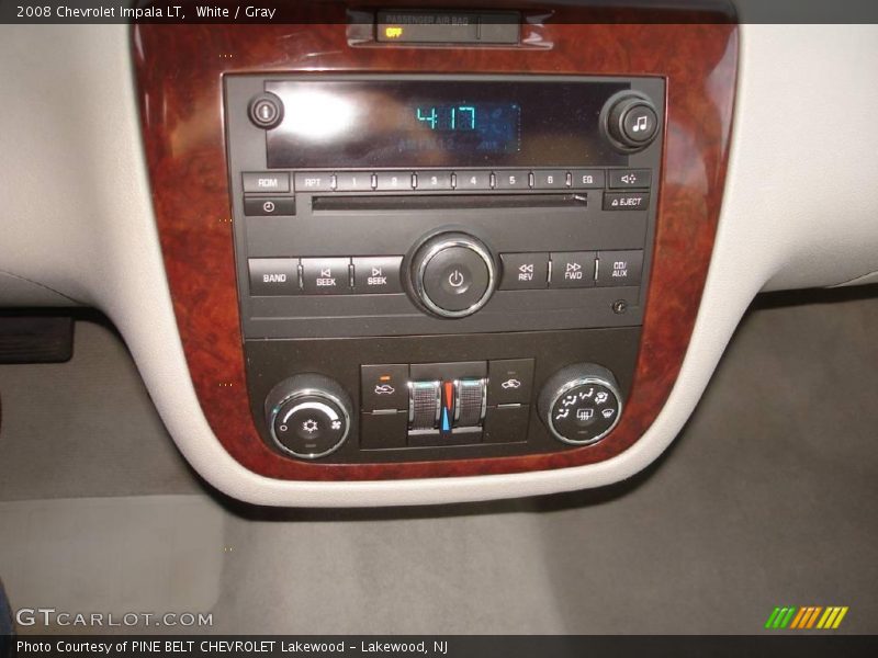 White / Gray 2008 Chevrolet Impala LT