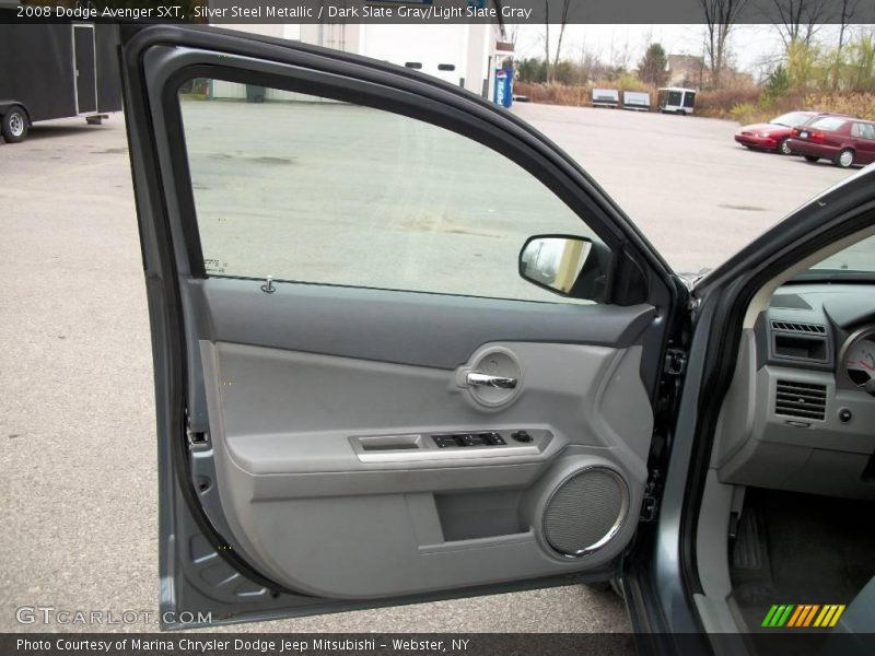 Silver Steel Metallic / Dark Slate Gray/Light Slate Gray 2008 Dodge Avenger SXT
