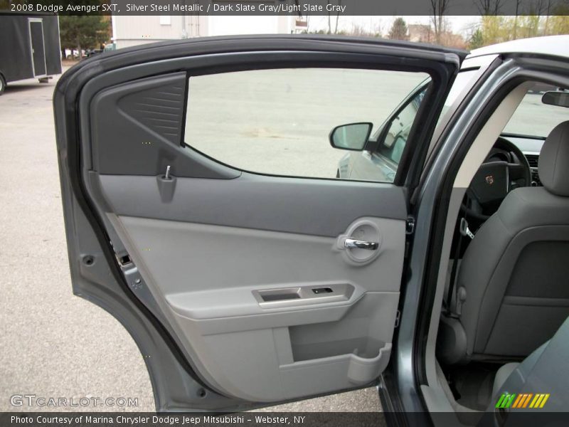 Silver Steel Metallic / Dark Slate Gray/Light Slate Gray 2008 Dodge Avenger SXT