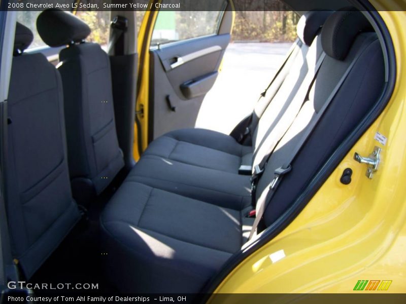 Summer Yellow / Charcoal 2008 Chevrolet Aveo LS Sedan