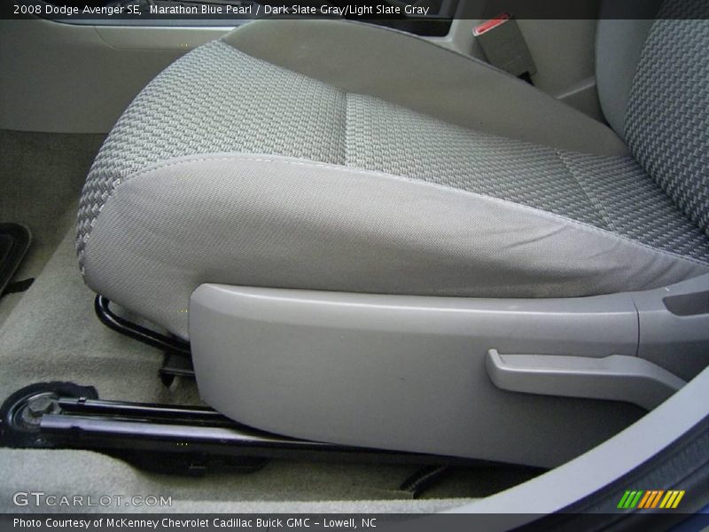 Marathon Blue Pearl / Dark Slate Gray/Light Slate Gray 2008 Dodge Avenger SE