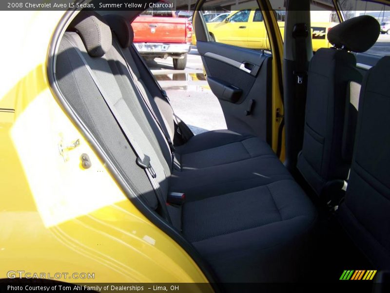 Summer Yellow / Charcoal 2008 Chevrolet Aveo LS Sedan