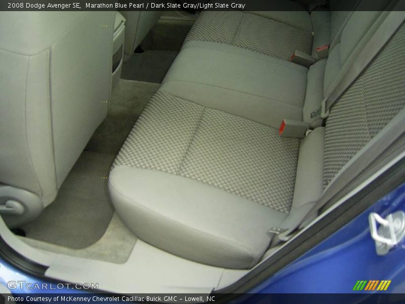Marathon Blue Pearl / Dark Slate Gray/Light Slate Gray 2008 Dodge Avenger SE